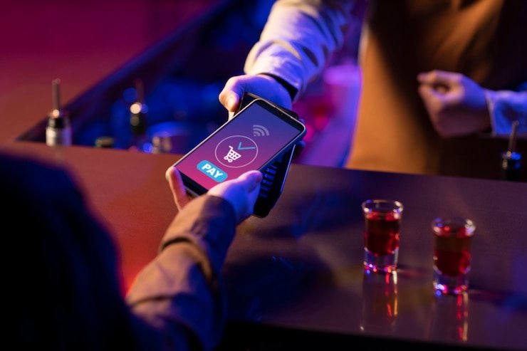 Tangkapan layar aplikasi mobile macautoto menampilkan proses pemilihan metode Bank Transfer dan nomor referensi unik